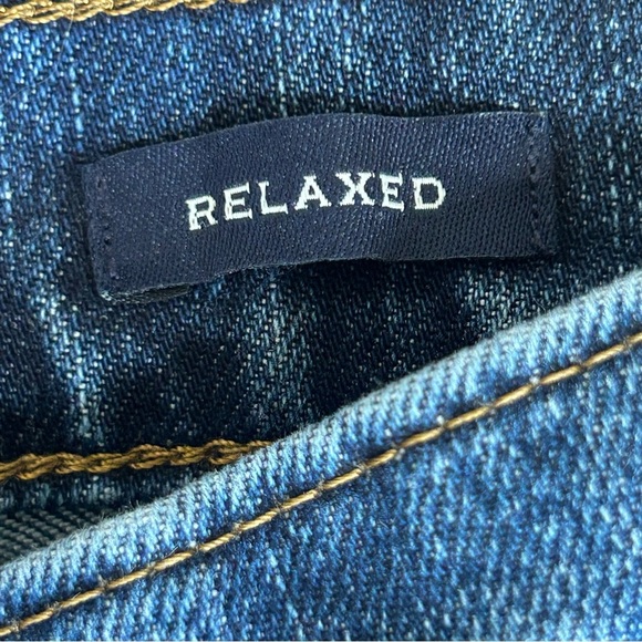 J.Crew Flex Men’s Relaxed Fit Straight Leg Jeans 32 Medium Wash Blue Denim - Picture 6 of 7